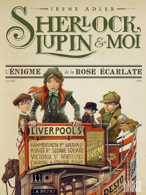 cover image of L'Enigme de la rose écarlate